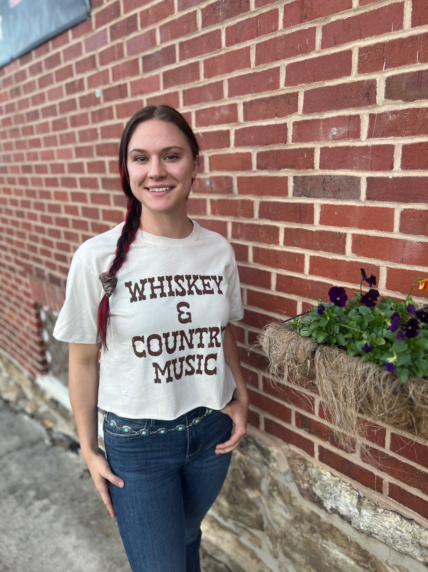 Whiskey & Country Music Tee