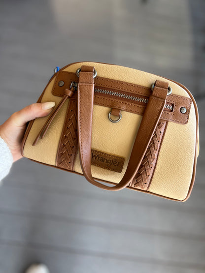 Wrangler Whipstitch Satchel