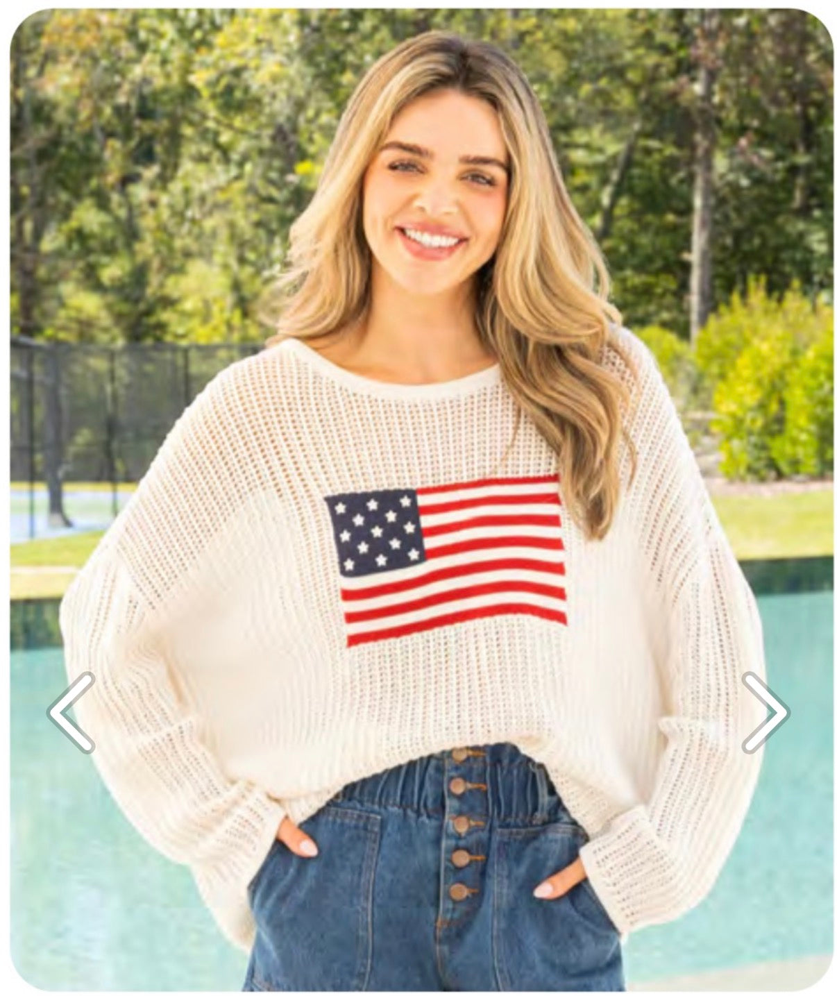 Simply Southern Flag Knit