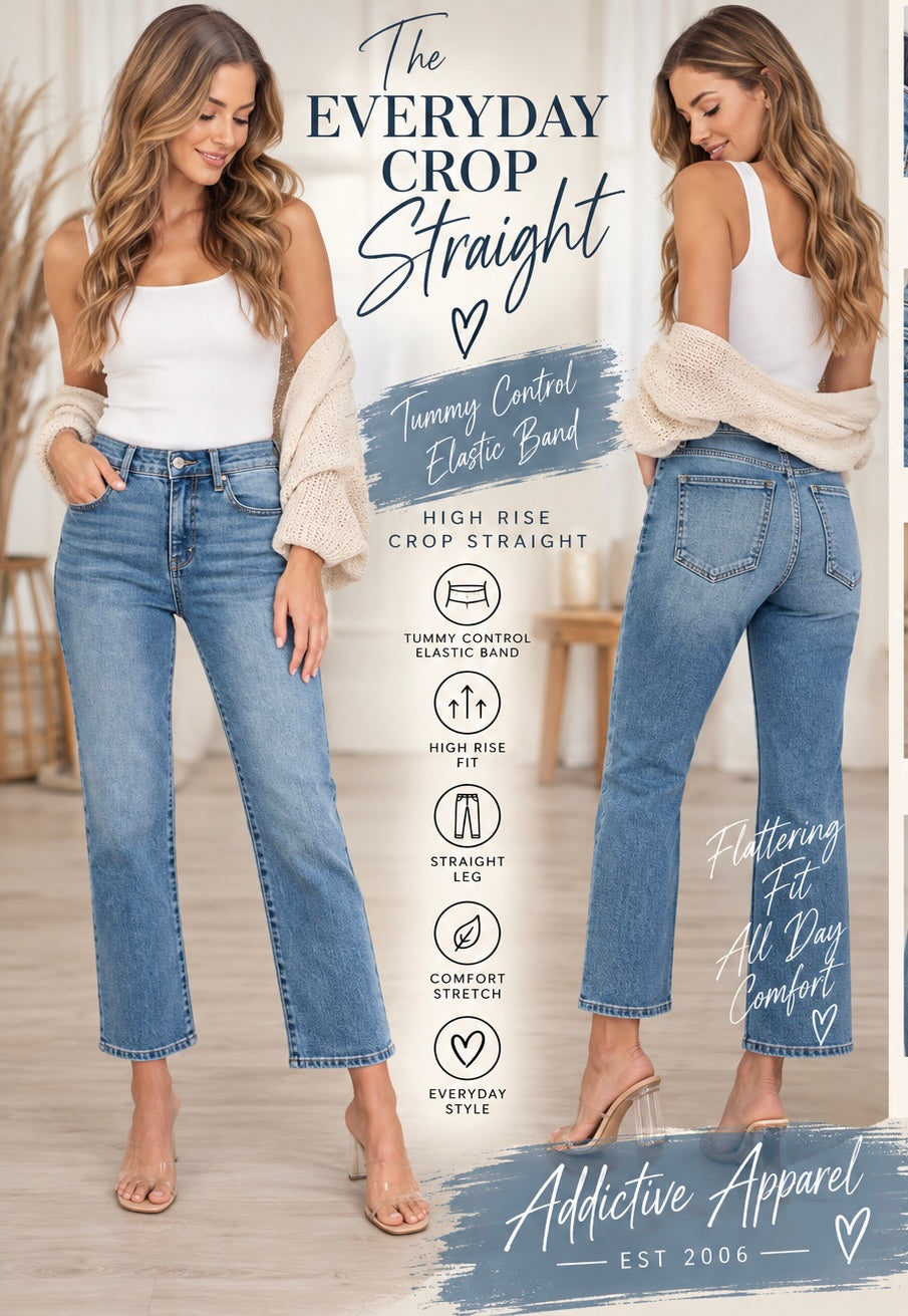 The Everyday Crop Straight