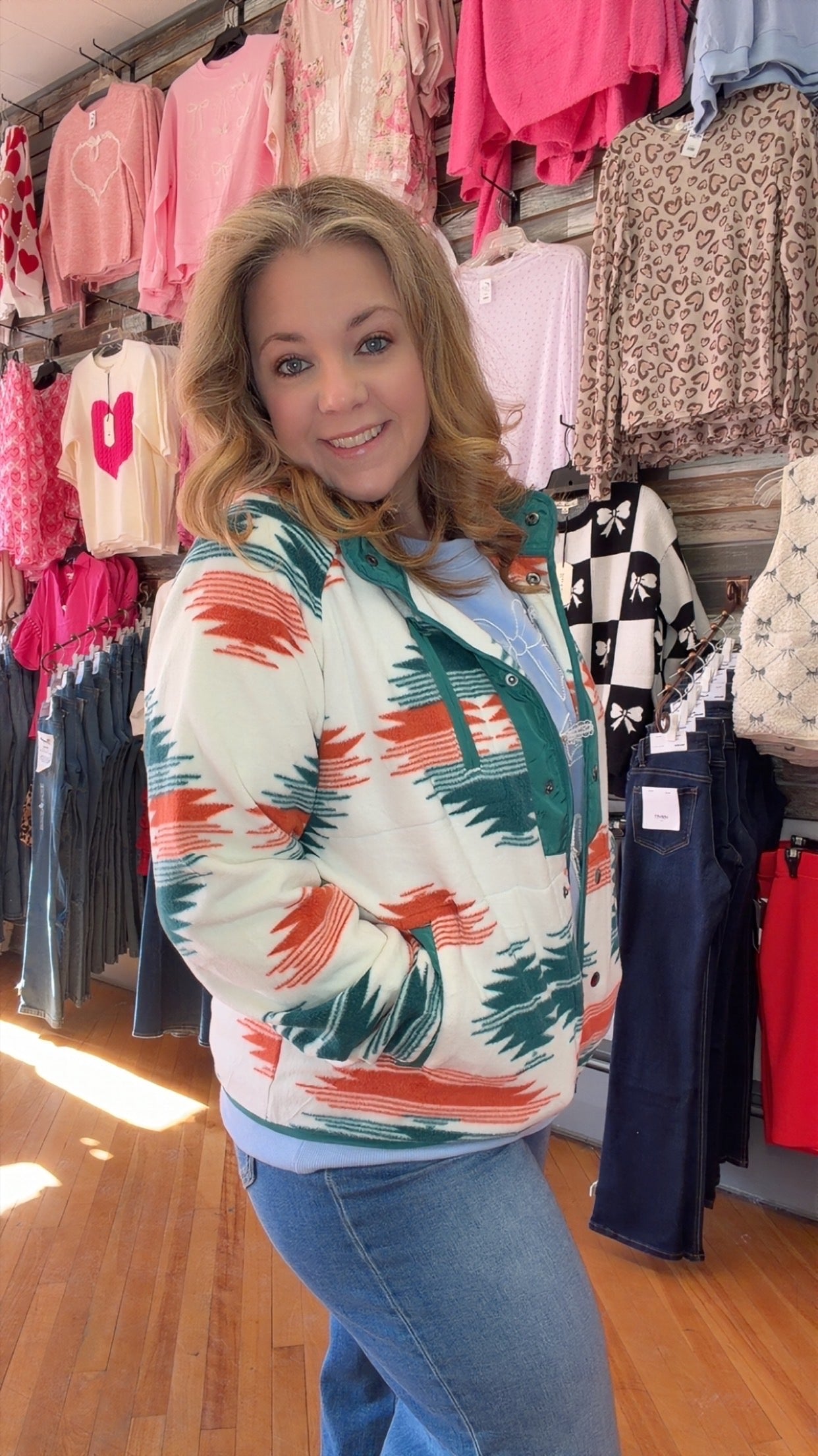 Aztec Fleece Jacket