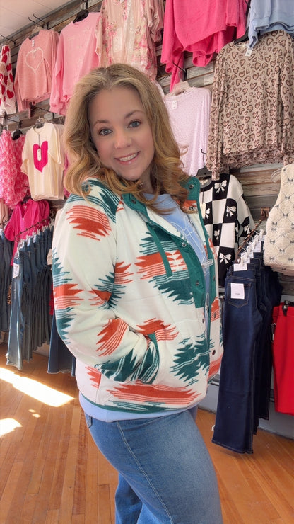 Aztec Fleece Jacket