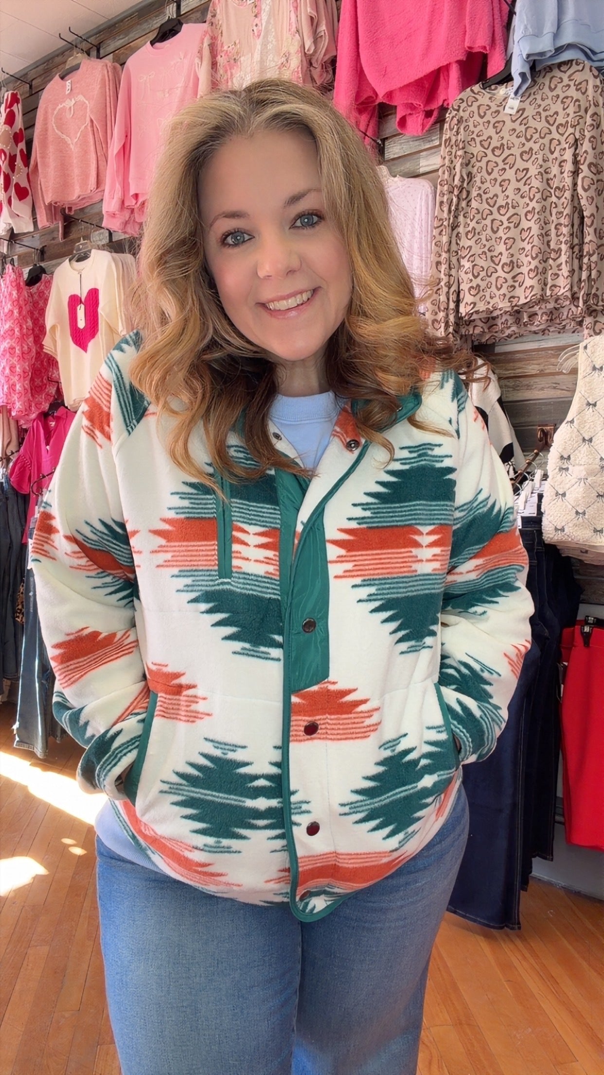 Aztec Fleece Jacket