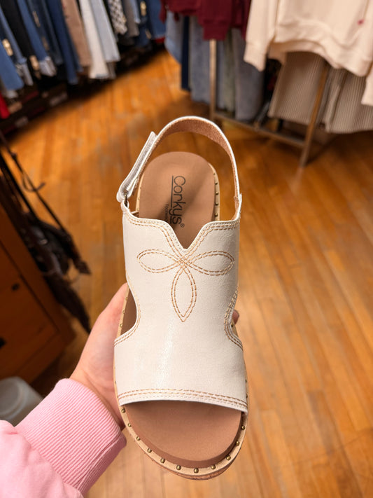 Corkys Darlin Wedge Sandals (A)