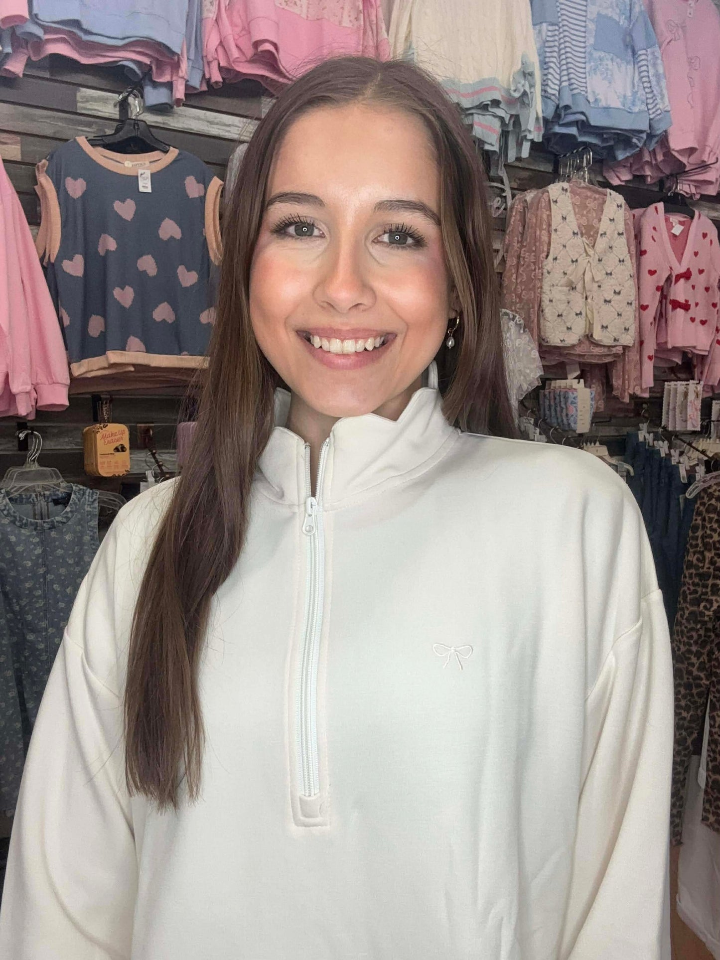 Simply Southern Scalloped Pullover