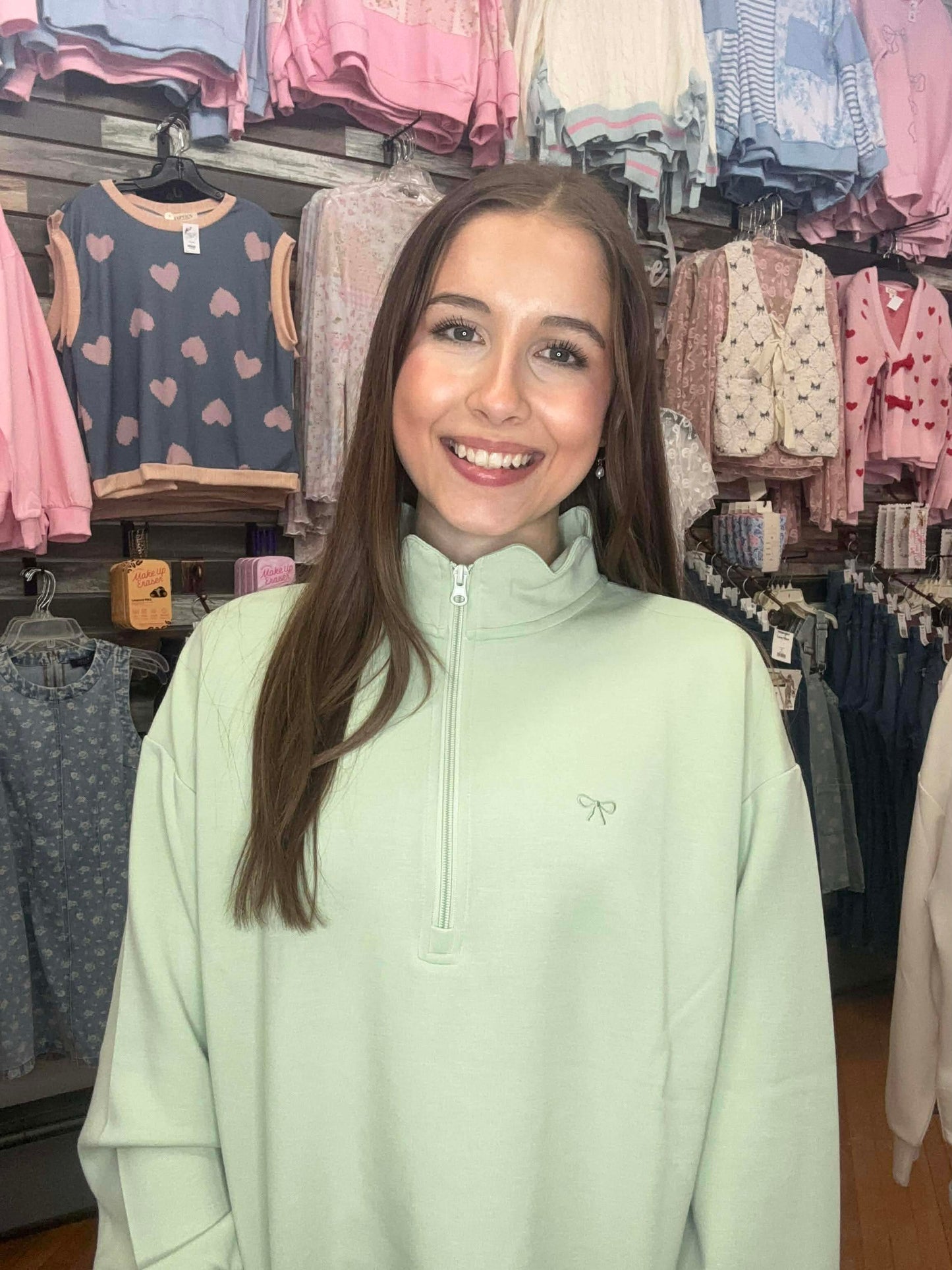 Simply Southern Scalloped Pullover