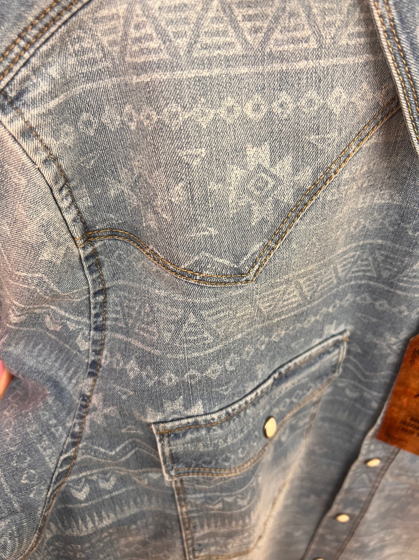 Canyon Of Heros Aztec Denim Shirt