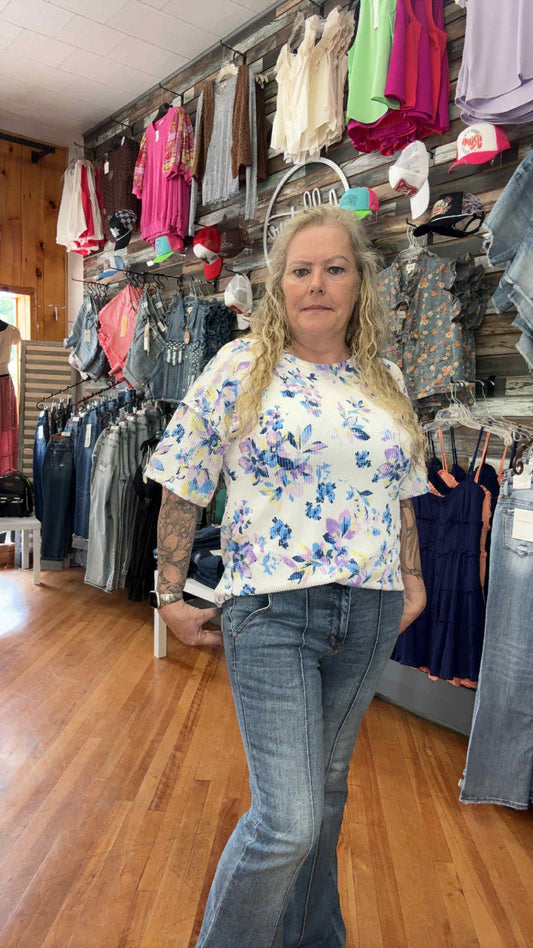 The Dusted Rose Top