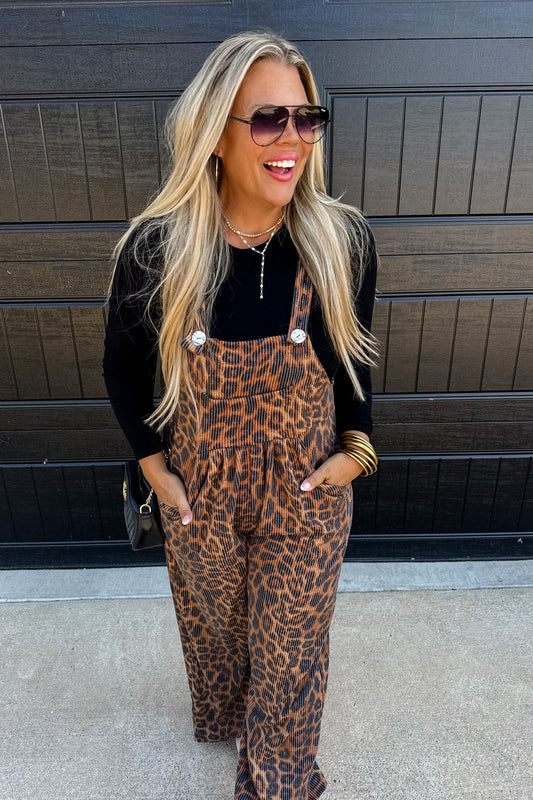 Karli Cheetah Bibs