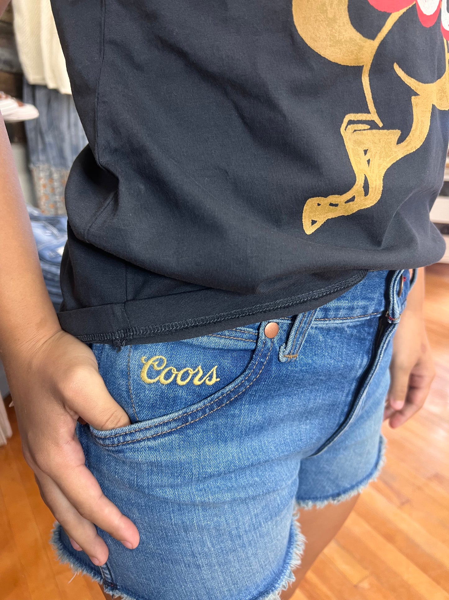 Coors Banquet Wrangler Shorts