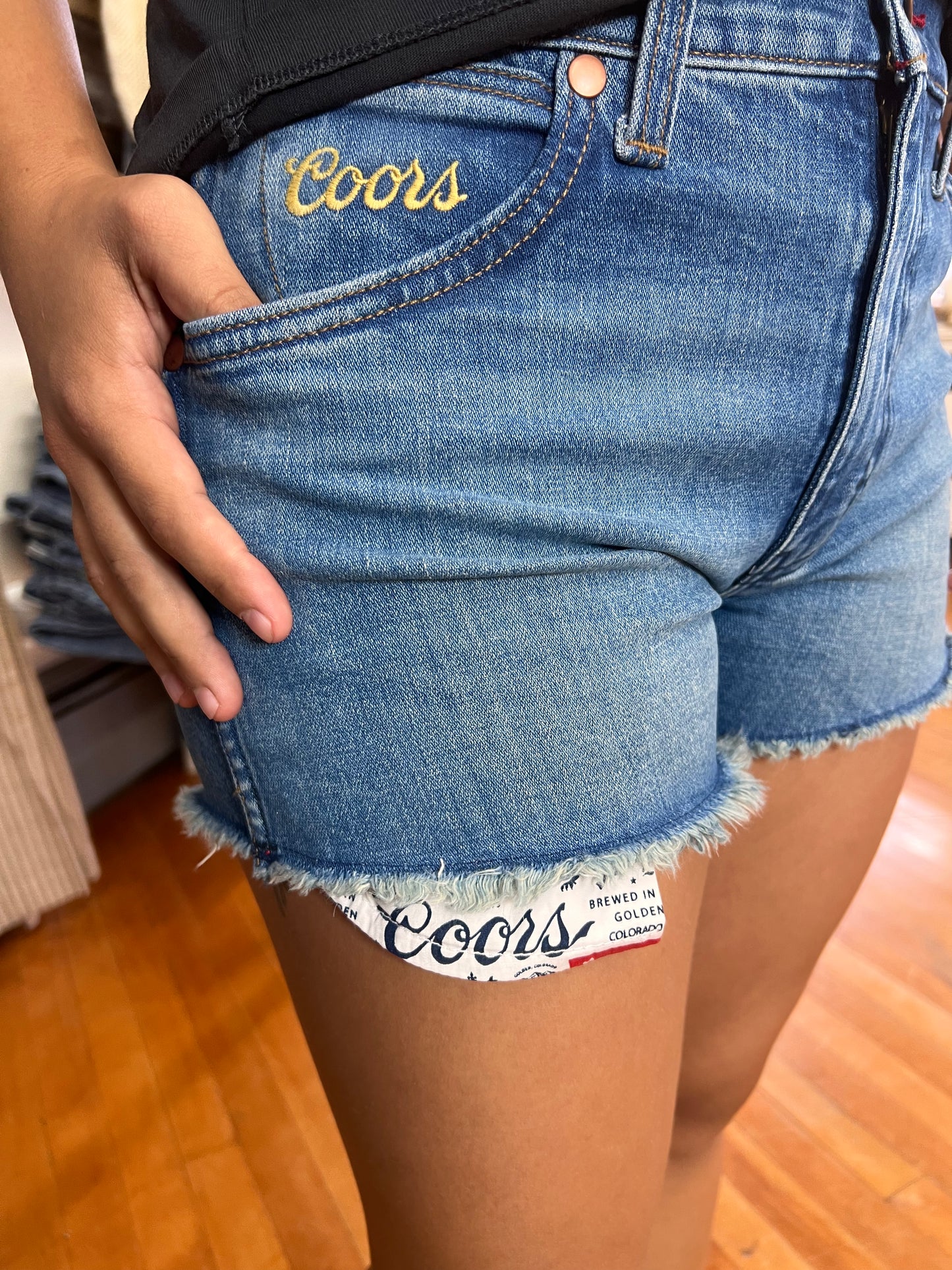 Coors Banquet Wrangler Shorts