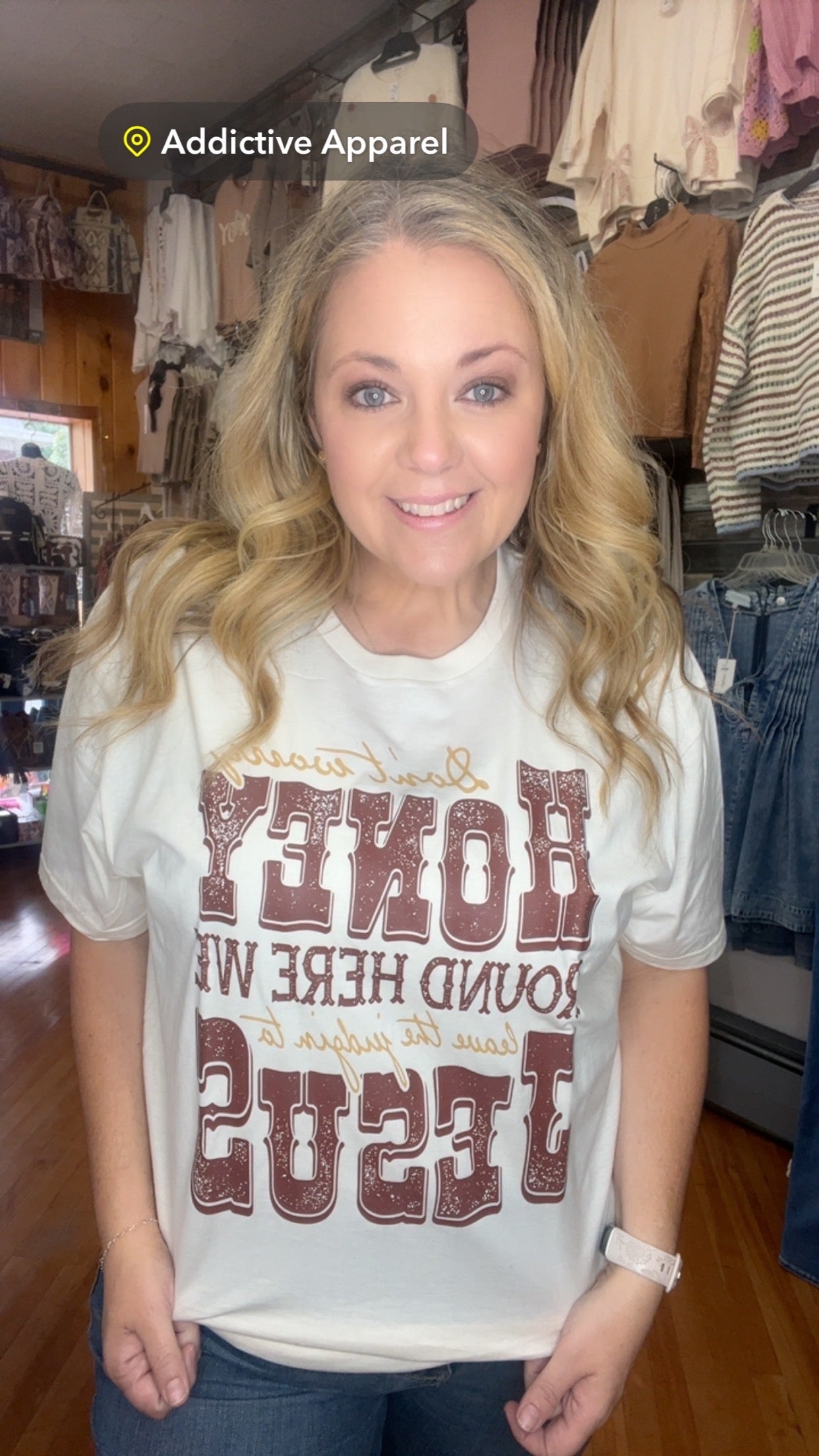 Leave The Judging To Jesus Tee