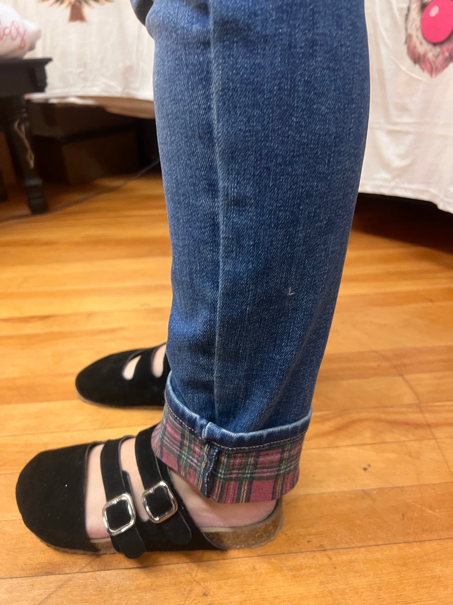 Best Of The Plaid Boyfriend Judy Blue Jeans