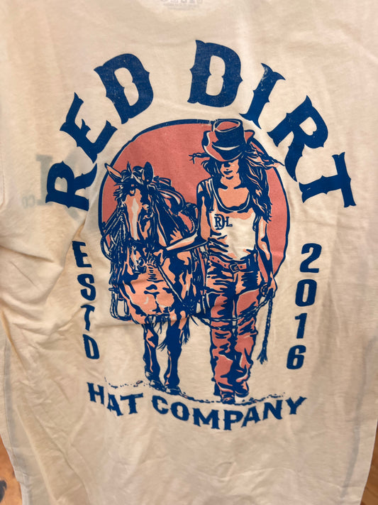 Red Dirt Hat Co Lasso & Lace Tee
