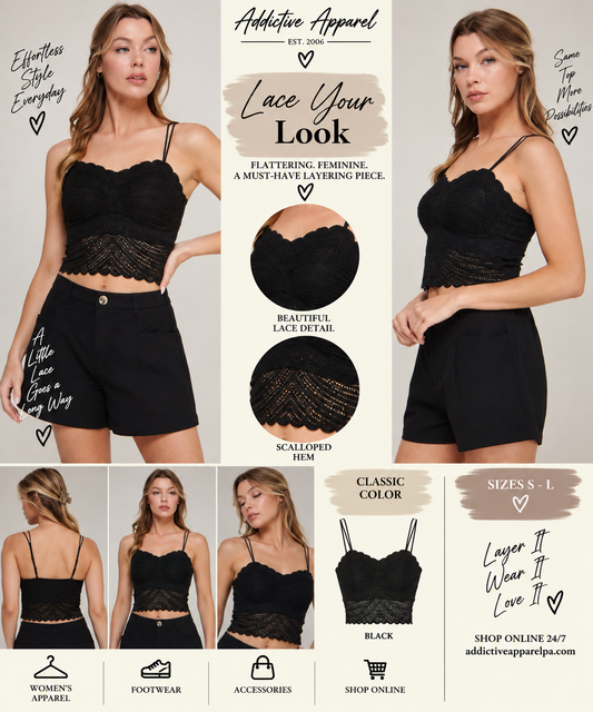 Lace Your Look Bra