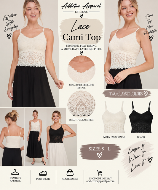 Lace Cami Bralette