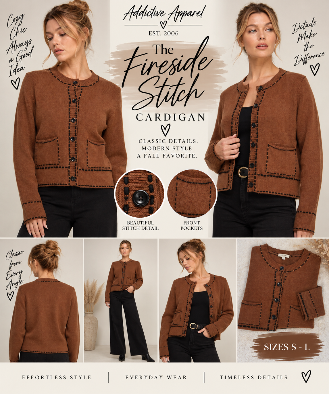 Fireside Stitch Cardigan