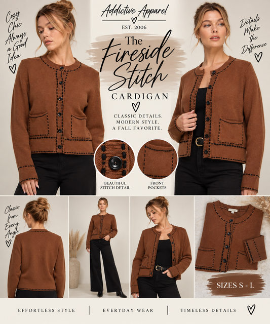 Fireside Stitch Cardigan