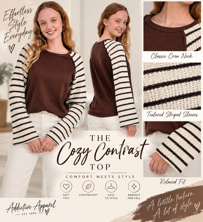 The Cozy Contrast Top