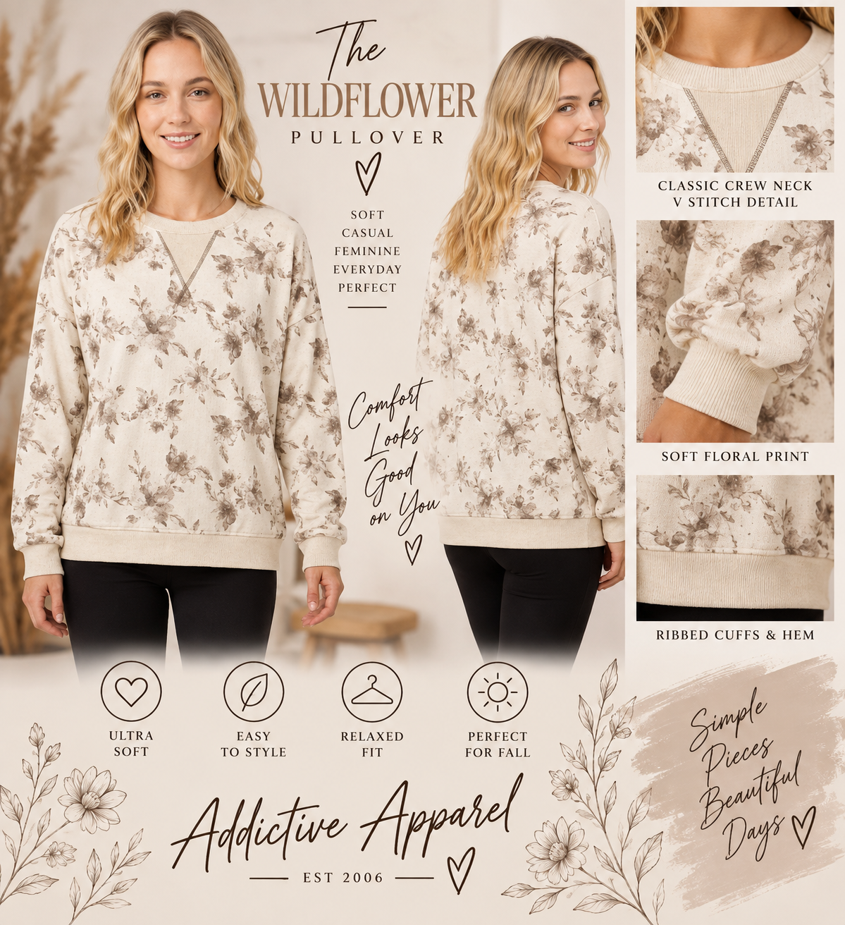 The Wildflower Pullover