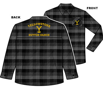 Yellowstone Dutton Ranch Flannel