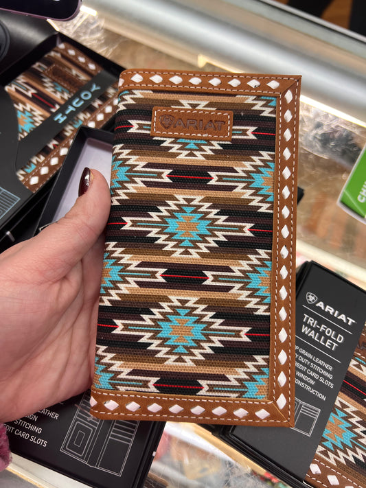 Ariat Southwest Diamond Wallet Collection