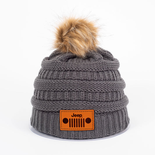 Jeep Grille Pom Beanie