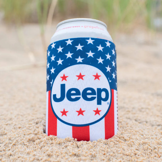 Jeep USA Can Koozie