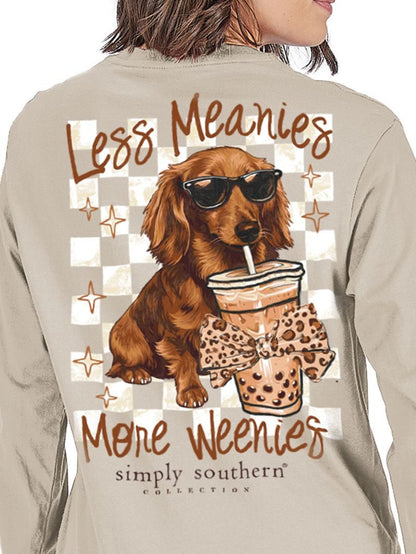 Simply Southern Less Meanies More Weenies Longsleeve