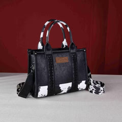 Wrangler Cow Print Tote
