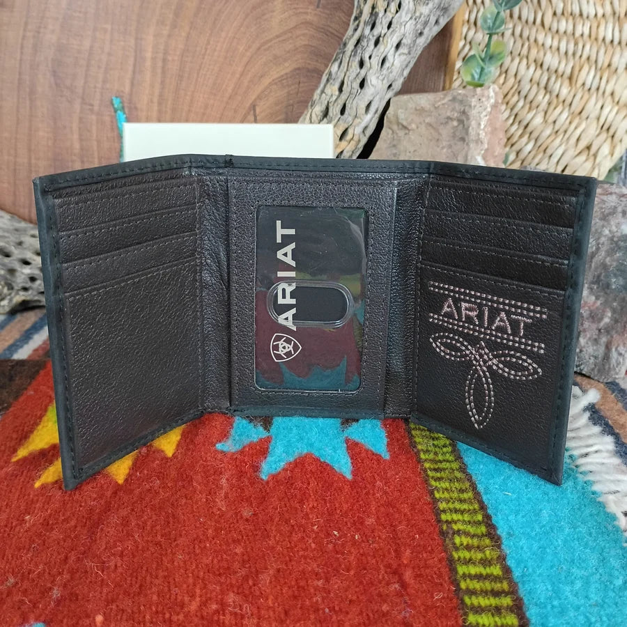 Ariat Black Flag Wallet