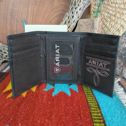 Ariat Black Flag Wallet