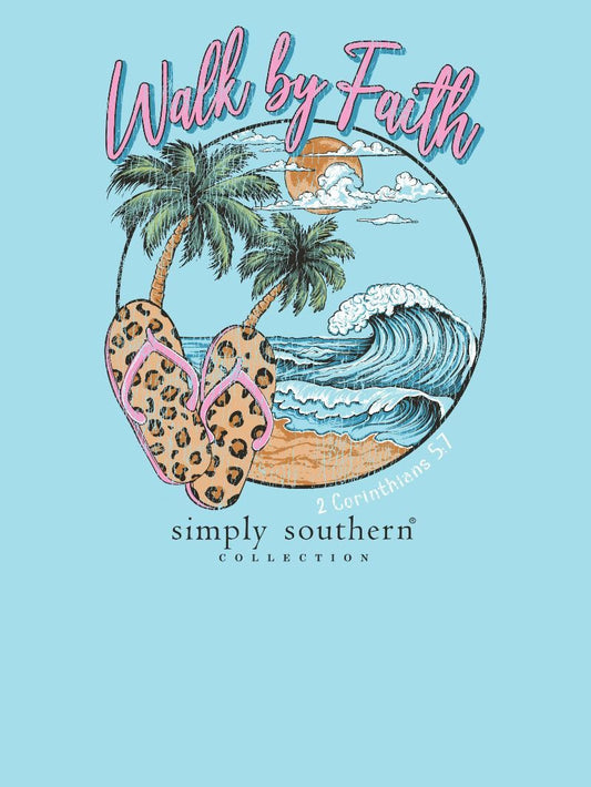 Simply Southern Walk By Faith Tee