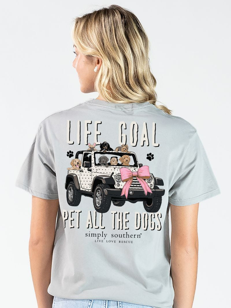 Simply Southern Life Goals Tee