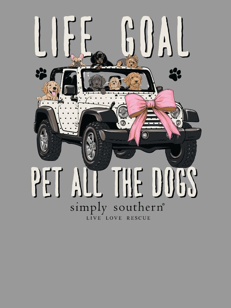 Simply Southern Life Goals Tee