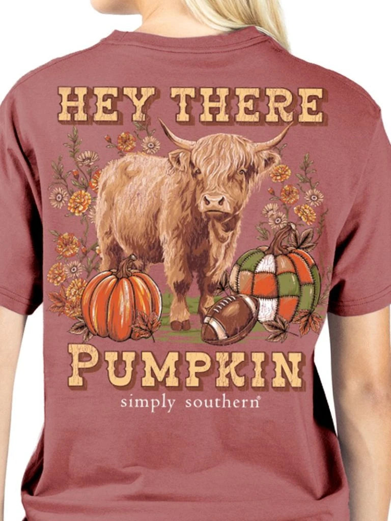 Simply Hey There Pumpkin Tee