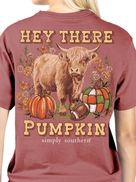Simply Hey There Pumpkin Tee