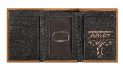 Ariat Flag Leather Wallet