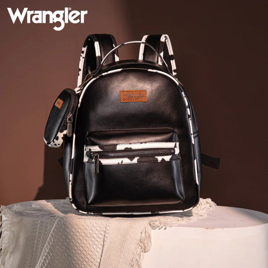 Wrangler Cow Print Backpack