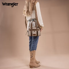 Wrangler Whipstitch Satchel
