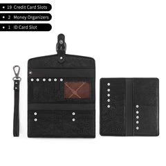 Wrangler Cow Print Wristlet