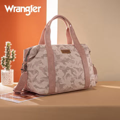 Wrangler Pink Camo Weekender Duffle