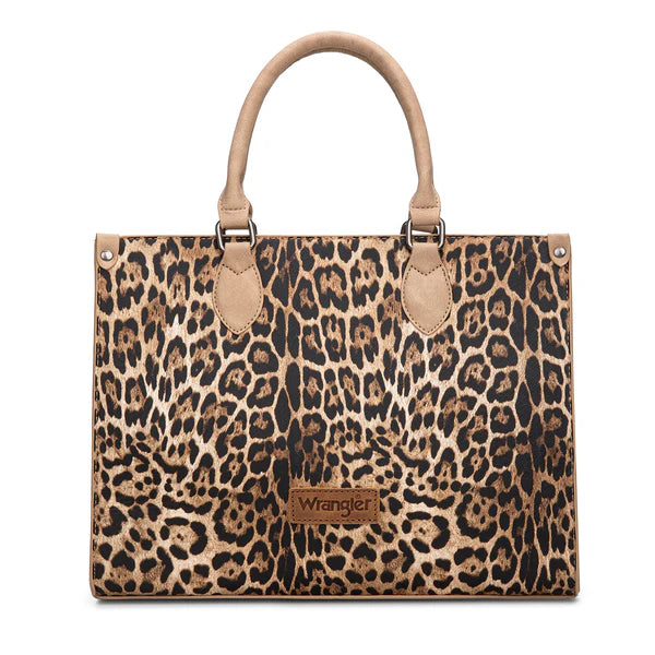 Wrangler Leopard Tote