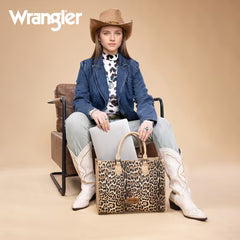 Wrangler Leopard Tote