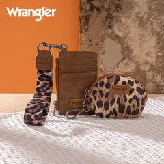 Wrangler Dual Pouch Key Chain Wallet