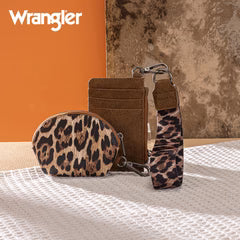 Wrangler Dual Pouch Key Chain Wallet