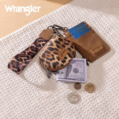 Wrangler Dual Pouch Key Chain Wallet