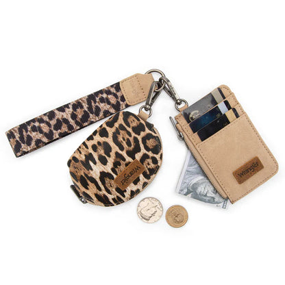 Wrangler Dual Pouch Key Chain Wallet