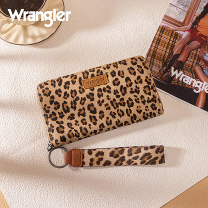 Wrangler Leopard Wallet/Wristlet