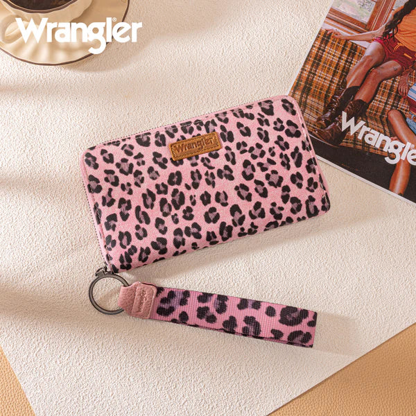 Wrangler Leopard Wallet/Wristlet